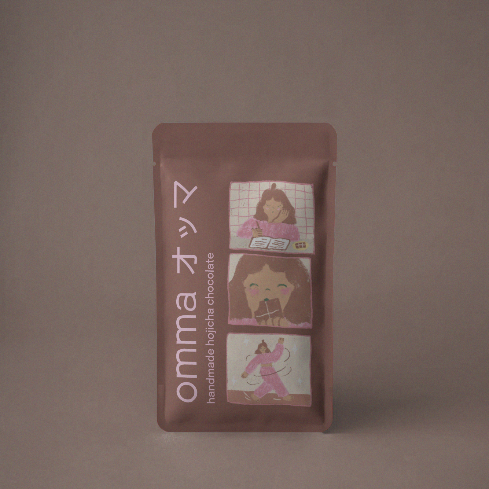 omma hojicha chocolate