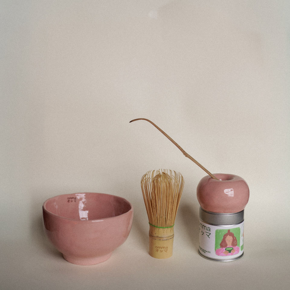 omma character / special matcha kit