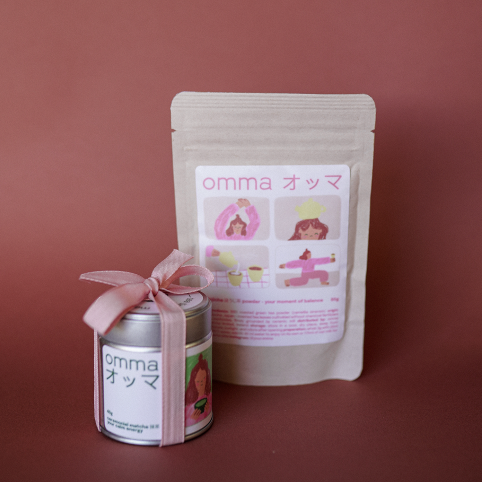 matcha & hojicha set